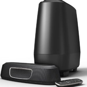 Mini Soundbar W/Wireless Sub + Bluetooth